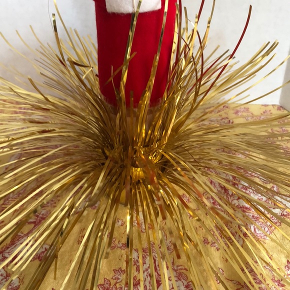 Vintage Christmas elf centerpiece or on top of Christmas tree - Picture 4 of 8